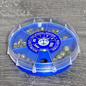 Split Shot Sea Fishing Weight Round Ball Solid Lead Sinker Weights Various Sized - Picture 1 of 7