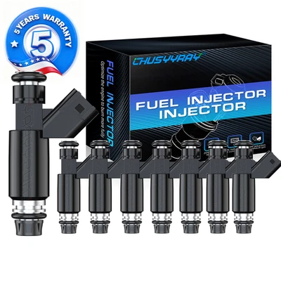 x8 para inyectores de combustible OEM para Chevrolet Silverado 1500 2002-2007 5,3 L V8 Foto 1 de 4