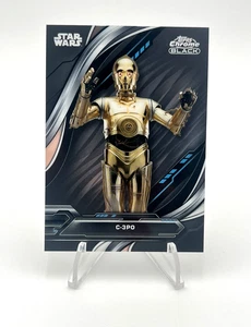 2024 Topps Chrome Black Star Wars - C-3PO - Base - Picture 1 of 2