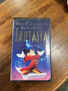 Walt Disney’s Masterpiece Fantasia (VHS, 1991) Rare Black Diamond Edition 1132 - Picture 1 of 10