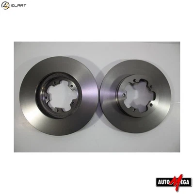 2x BRAKE DISC 120008110 FOR FORD TRANSIT/CUSTOM/V362/Van/Bus/Platform/Chassis - Image 1 of 4