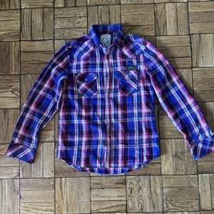 Rare Diesel Plaid Western Medium Shirt (worn Once) - Picture 1 of 5