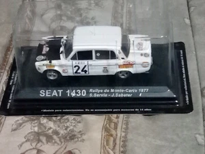 SEAT 1430 #.24 RALLYE MONTE CARLO 1977 DE S.SERVIA ET J.SABATER 1/43 - Imagen 1 de 1