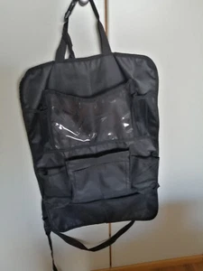 Auto-Tasche für Sitz-Rückseite * 8 Taschen, 2 Fächer * Schwarz * TOP Zustand * - Bild 1 von 11