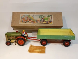Gesha Traktor mit Anhänger Art.711K OVP (72483) - Bild 1 von 15