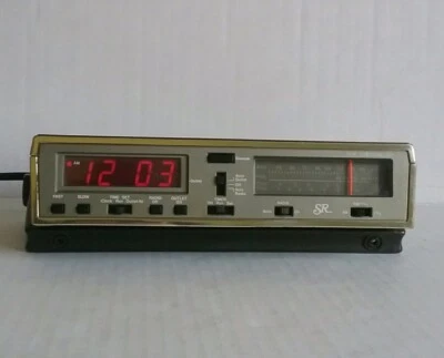 Vintage Sears SR The Controller Am/Fm Multi Use Clock Radio - Image 1 of 4