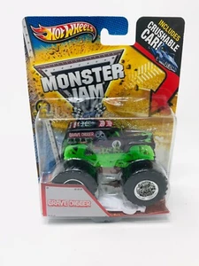 Hot Wheels Monster Jam Grave Digger With Crushable Car Maximum 2012 - Picture 1 of 9