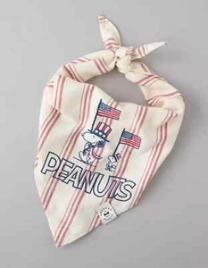 ABO Peanuts Fourth Of July Dog Bandana - Picture 1 of 3