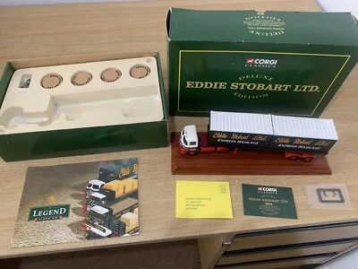 Corgi Classic  DELUXE EDITION  Eddie Stobart  Foden S21 Lorry Artic Trailer set - Image 1 of 4