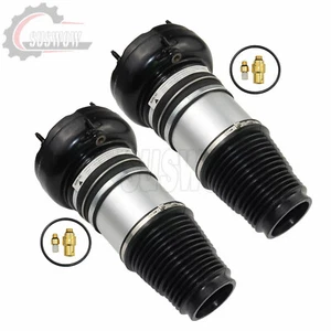 Par de bolsas de resorte amortiguador con suspensión delantera izquierda y derecha para Audi A6 C6 - Imagen 1 de 24