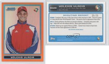 2009 Bowman Chrome WBC Prospects Orange Refractor /25 Yolexis Ulacia #BCW33