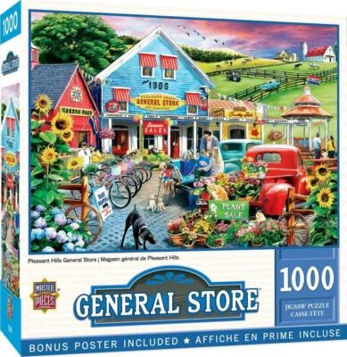MasterPieces Jigsaw Puzzle;  Pleasant Hills General Store; 1,000 pieces - Image 1 of 2