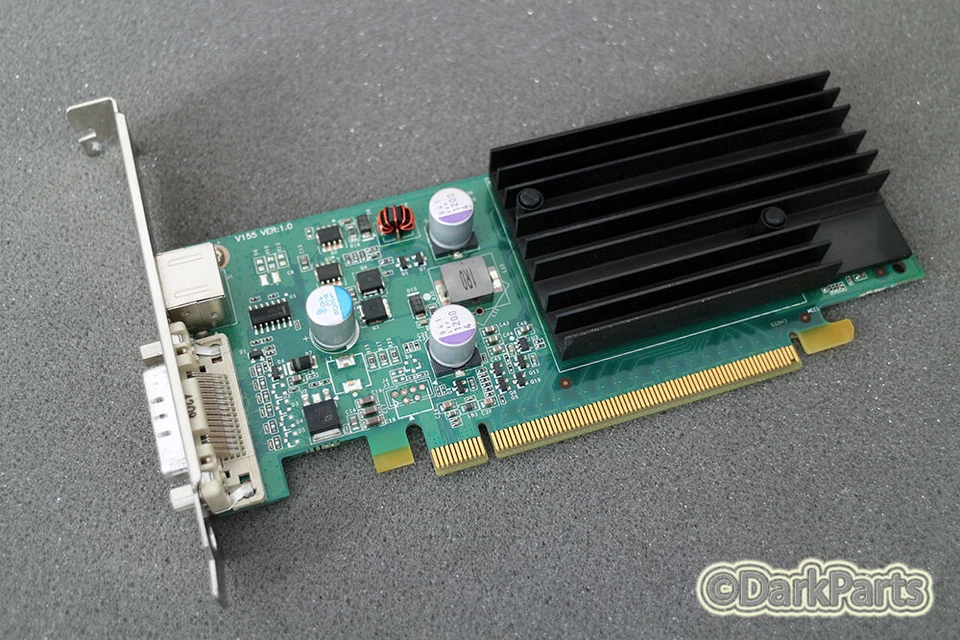 Dell K192G 0K192G GeForce 9300 256MB PCIe Graphics Card DMS-59 without Cable - Image 1 of 1