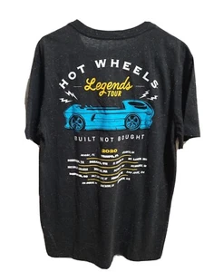 NEW Hot Wheels Legend Tour 2020 Black T Shirt Men’s SIZE LARGE - Picture 1 of 6