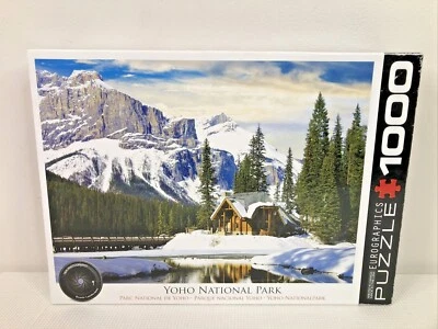 Yoho National Park British Columbia Eurographics 1000 Piece Jigsaw Puzzle EUC - Image 1 of 4