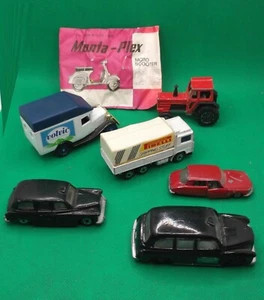 Lotto - Matchbox -taxi - vespa _ citroen- trattore_ -- vedi foto - Foto 1 di 14
