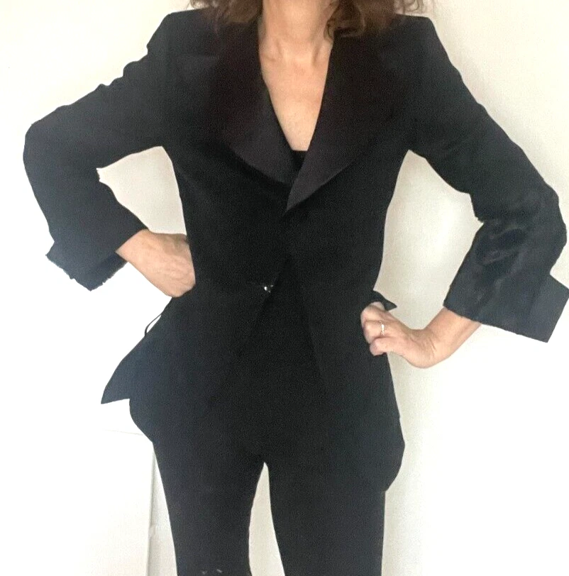 Beyond Special!! 老式JUNYA WATANABE COMME DES GARCONS燕尾服西装夹克 — 第 1/4 张图片