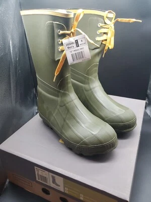 LaCrosse Outdoorsman Mens 8 Mud Rain Boots Lace-Up Insulated Hunting Boot - Image 1 of 4