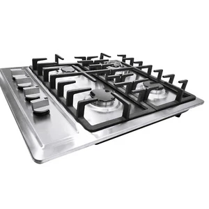 23'' 4 Burners Kitchen Gas Cooking Cooktop Built-In Stove Top Gas Cooktop LPG/NG - Picture 1 of 10
