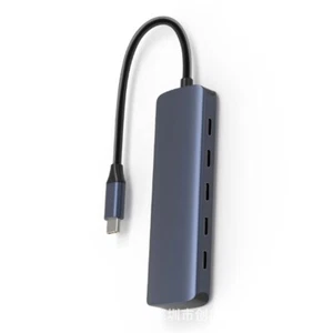 Mały koncentrator USB C Gen2 do rozszerzenia laptopa 4 port USB C + adapter ładowania PD - Zdjęcie 1 z 8