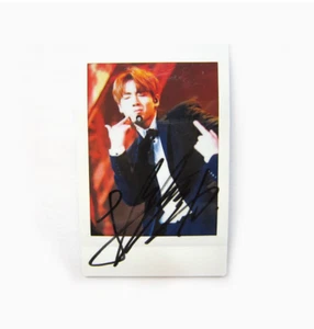  JUNG KOOK handsignierte handsignierte signierte FOTOKARTE-D K-POP Sammlung - Bild 1 von 10