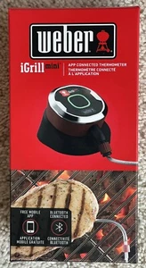 WEBER IGRILL MINI BLUETOOTH APP CONNECTED THERMOMETER #7202-BARBECUE TOOL-NEW - Picture 1 of 6