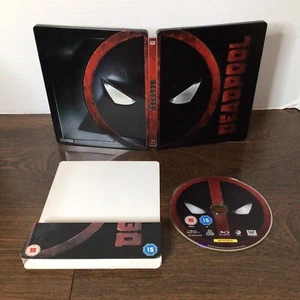 Marvel's Deadpool (Blu-Ray Steelbook Limited Edition) UK Exclusive - Region Free - Picture 1 of 5