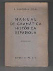 Manual De Gramatica Historica Espanola- R. Menendez Pidal-Pb 1968 Unopened Spain