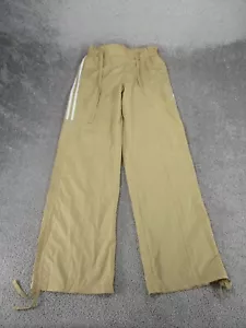 Adidas Pants Womens Small Beige White Lightweight Parley - Picture 1 of 10