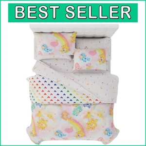 Vibrant 7-Piece Care Bears Comforter & Sheet Set - Full Size, Machine Washable - Picture 1 of 2