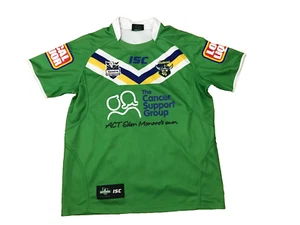 CANBERRA RAIDERS Shirt grün Australien NRL Größe XL Rugby Trikot ISC - Bild 1 von 9