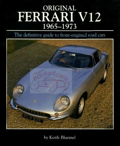 FERRARI V12 ORIGINAL BOOK BLUEMEL RESTORER'S GUIDE 365 330 275 - Image 1 of 1