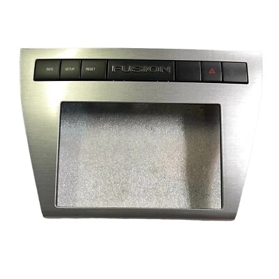 2008 Ford Fusion OEM Center Dash Radio Bezel Trim Panel Info Reset Button 09 07 - Image 1 of 4