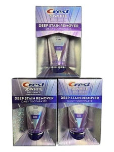 Crest 3DWhite Brilliance Deep Stain Remover Toothpaste, 2.1 oz., 3 pk. Ex. 11/26 - Picture 1 of 4