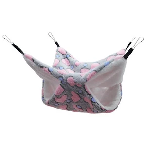 Hamster Hammock Small Pet Hammock Cute for Ferret Kitten Squirrel ( 20cm) - Picture 1 of 8