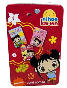 Ni Hao Kai Lan 3 Card Game Tin Kai-lan Nickelodeon Snap! Crazy Eights Go Fish - Picture 1 of 10