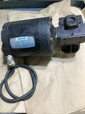 Leeson 111352.00 Electric Motor C6T17NC62D 3ph 0.25hp 1725/1425rpm 208-230/460V - Image 1 of 3