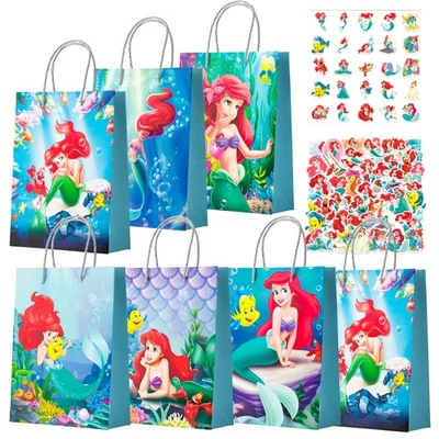 Sirenita Suministros de Fiesta Sirenita Sirena Fiesta Decoraciones Sirena Fiesta Favor Bolsas Foto 1 de 4