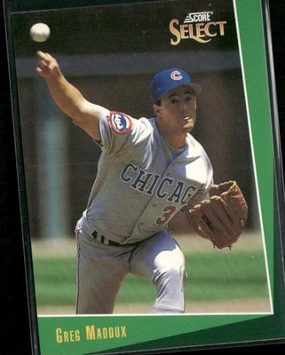 1993 Select #31 Greg Maddux Chicago Cubs - Image 1 of 2