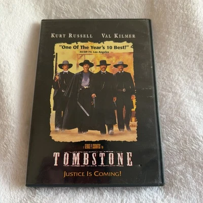 Tombstone (VHS, 1993) Kurt Russell, Val Kilmer - Image 1 of 3