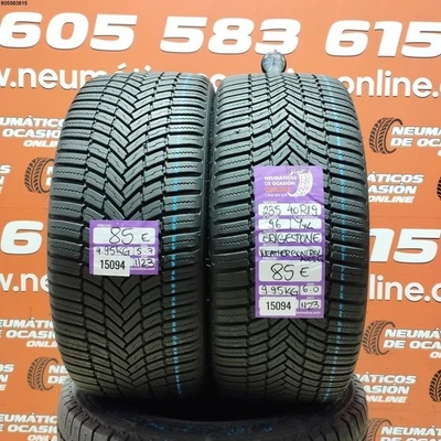 2x 235 40 R19 96Y XL BRIDGESTONE WEATHER CONTROL A005 6.0/5.7MM REF. 15094 - Imagen 1 de 4