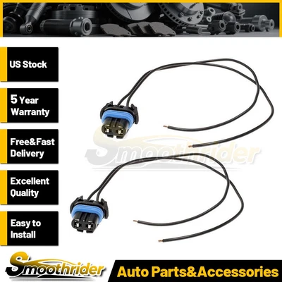 Paquete práctico de 2 conectores de luz antiniebla para Chevrolet Express 3500 1996-2018 2019 Foto 1 de 4