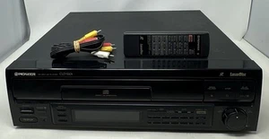 Pioneer Laserdisc CLD S201 Lettore CD CDV LD con cavo AV e telecomando - Foto 1 di 18