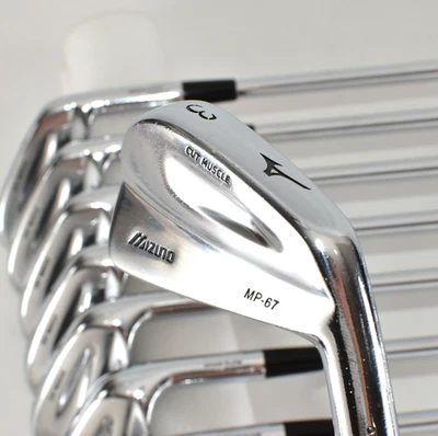 Mizuno MP-67 Forged 8p 3-4-5-6-7-8-9-Pw RH Golf Club Iron Set DG S300 Stiff Club - Image 1 of 4