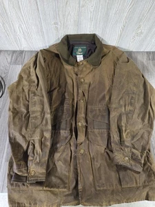 Vintage Orvis Jagd Schießen gewachstes Wachstuch Baumwolle Mantel Jacke AUSTRALISCH GRÖSSE MED - Bild 1 von 18