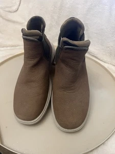 Hey Dude Uni Branson Classic Schlupfstiefel M 7 W9 braun wasserabweisend Leder - Bild 1 von 7