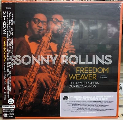 SONNY ROLLINS "FREEDOM WEAVER 1959 TOUR" RESONANCE Japan released 4LP SET OBI - Image 1 of 4