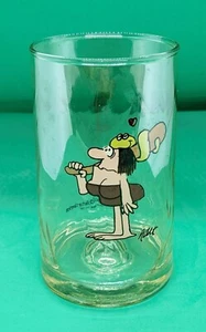 Arbys 1981 a.C. Vidrio tinte amarillo Ice Age Jane edición limitada serie coleccionista - Imagen 1 de 2