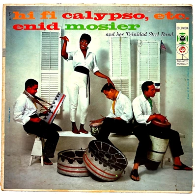 Enid Mosier Hi-Fi Calypso, Etc. 1956 Vinyl Columbia Records 1st Press WLP - Image 1 of 4