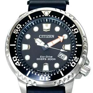CITIZEN Promaster BN0156-05E Marine Series Diver E168-S100623 Pantalla Solar Fecha - Imagen 1 de 13